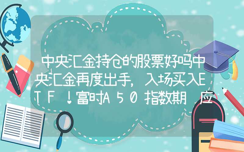 中央汇金持仓的股票好吗中央汇金再度出手，入场买入ETF！富时A50指数期货应声上涨