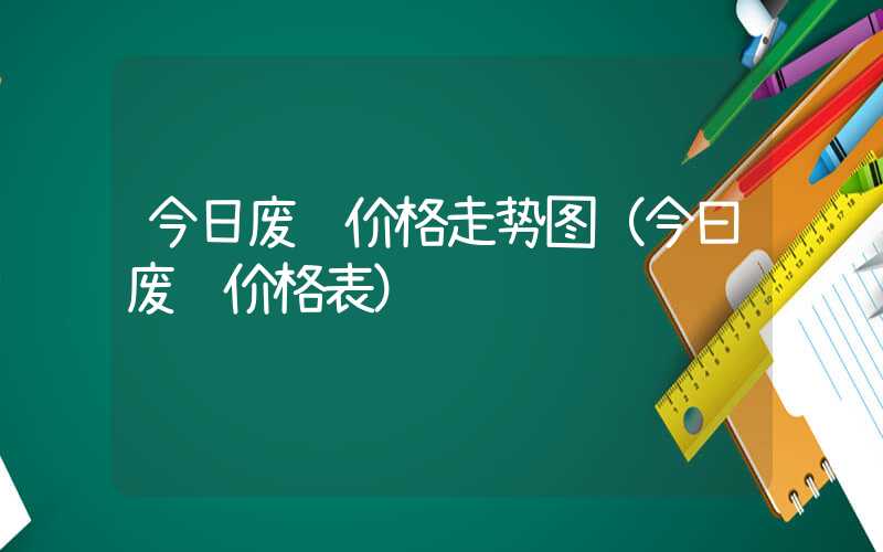 今日废铜价格走势图（今曰废铜价格表）