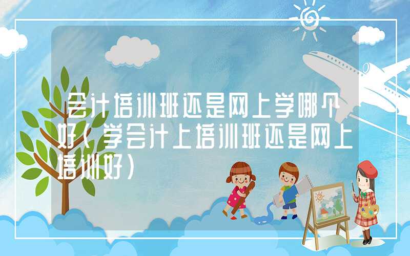 会计培训班还是网上学哪个好（学会计上培训班还是网上培训好）