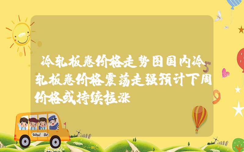 冷轧板卷价格走势图国内冷轧板卷价格震荡走强预计下周价格或持续拉涨