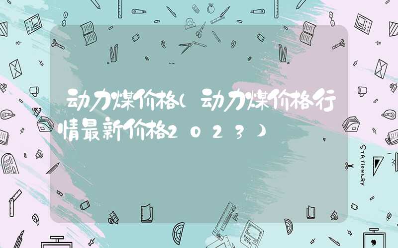 动力煤价格（动力煤价格行情最新价格2023）