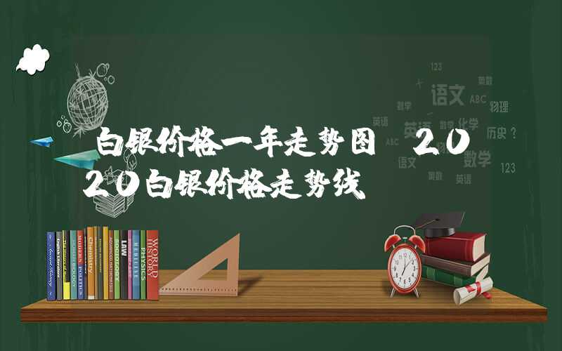 白银价格一年走势图（2020白银价格走势线）