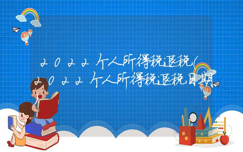 2022个人所得税退税（2022个人所得税退税日期）